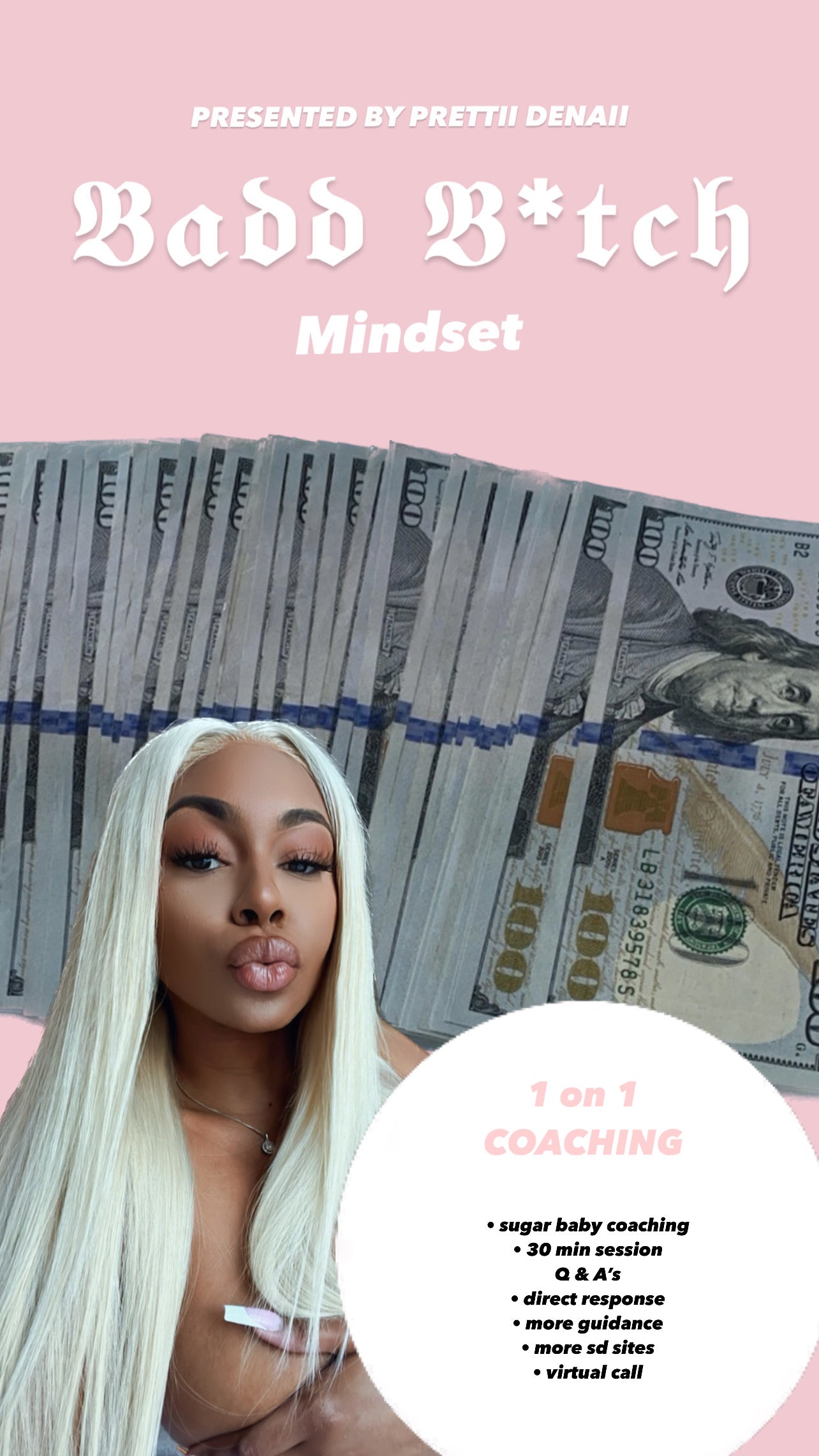 BADD B*TCH MINDSET: DIGITAL EBOOK, DATING SCRIPTS, 1 ON 1 COACHING CALL BUNDLE