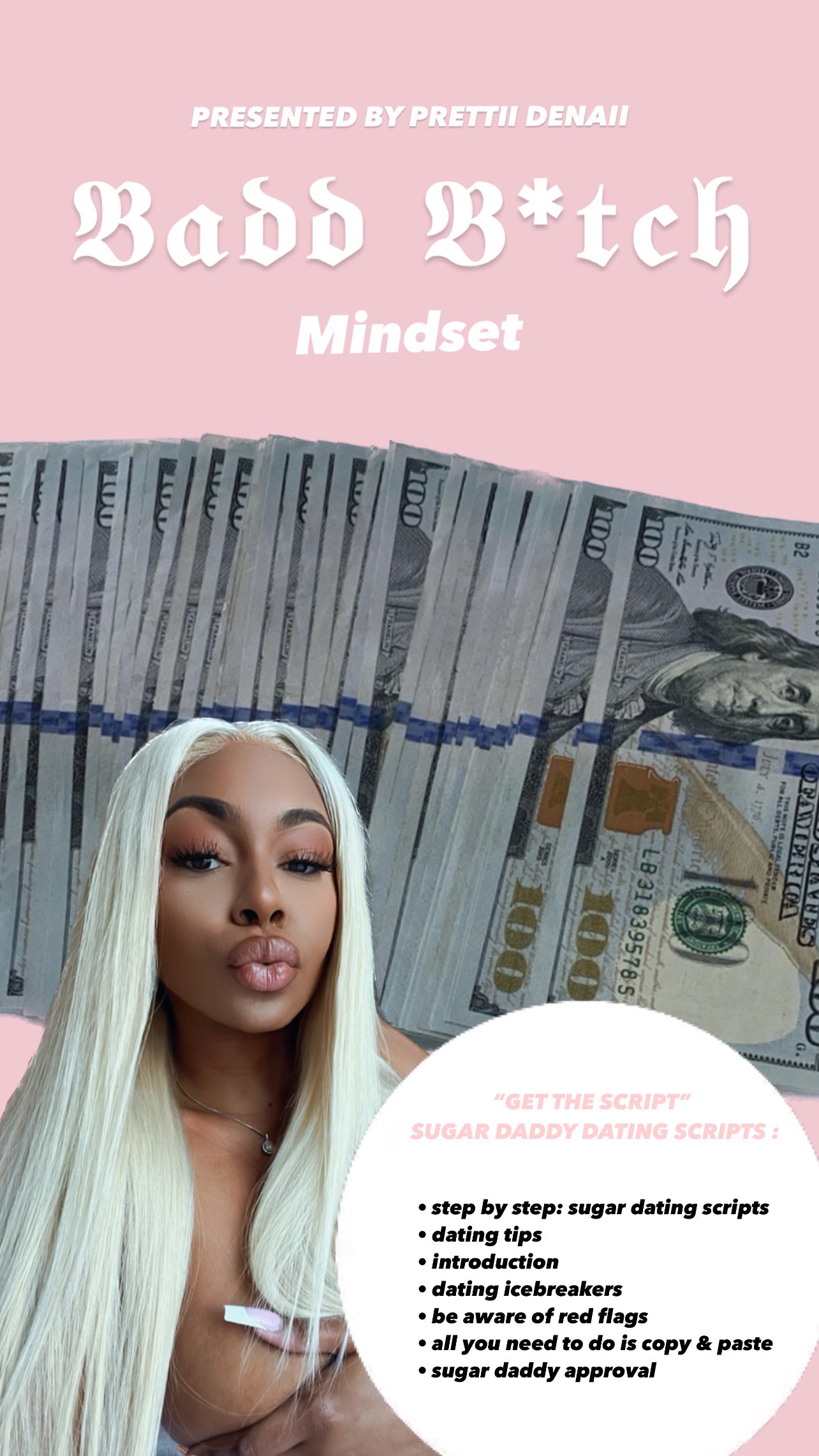 BADD B*TCH MINDSET: DIGITAL EBOOK, DATING SCRIPTS, 1 ON 1 COACHING CALL BUNDLE